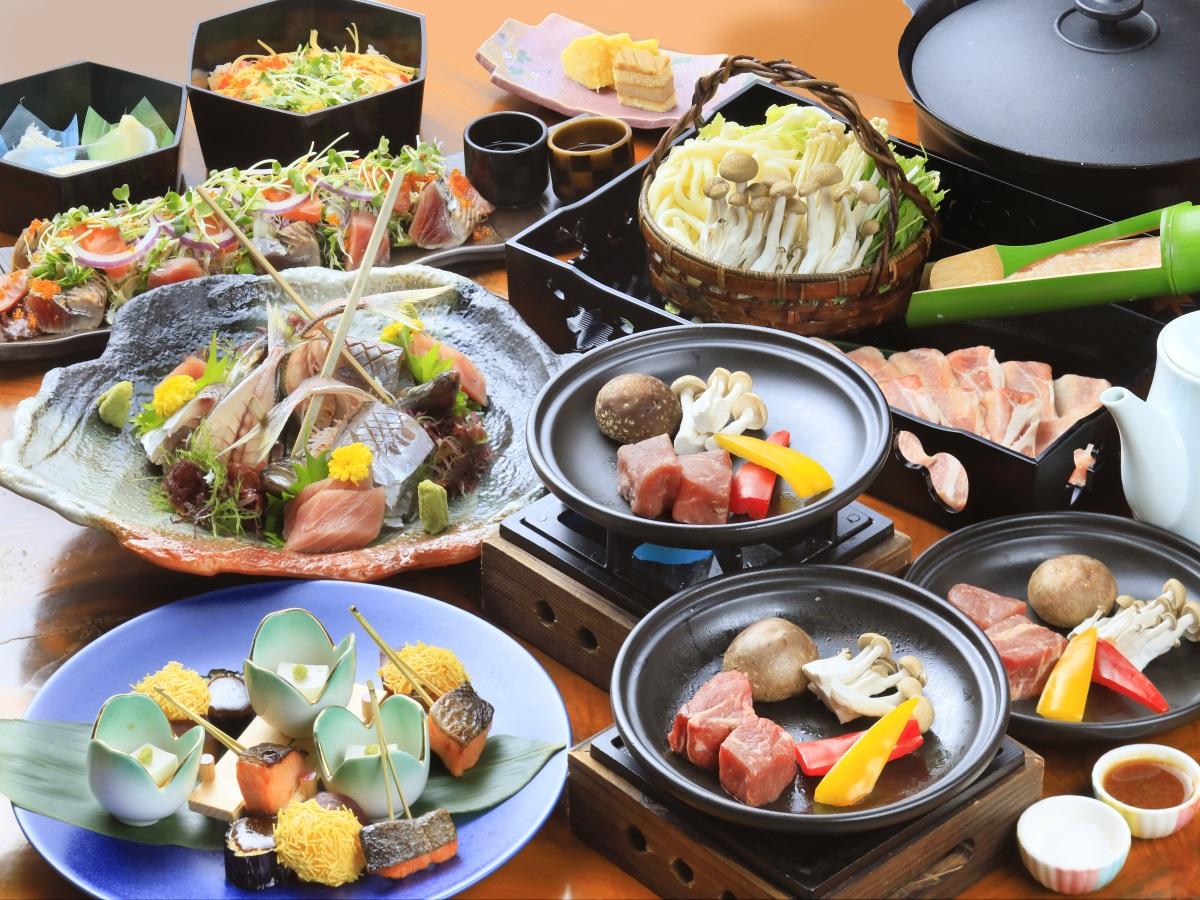 【お部屋食×基本】夕食はお部屋で基本コースをご堪能/愛犬とおこもりステイ<★基本コース>