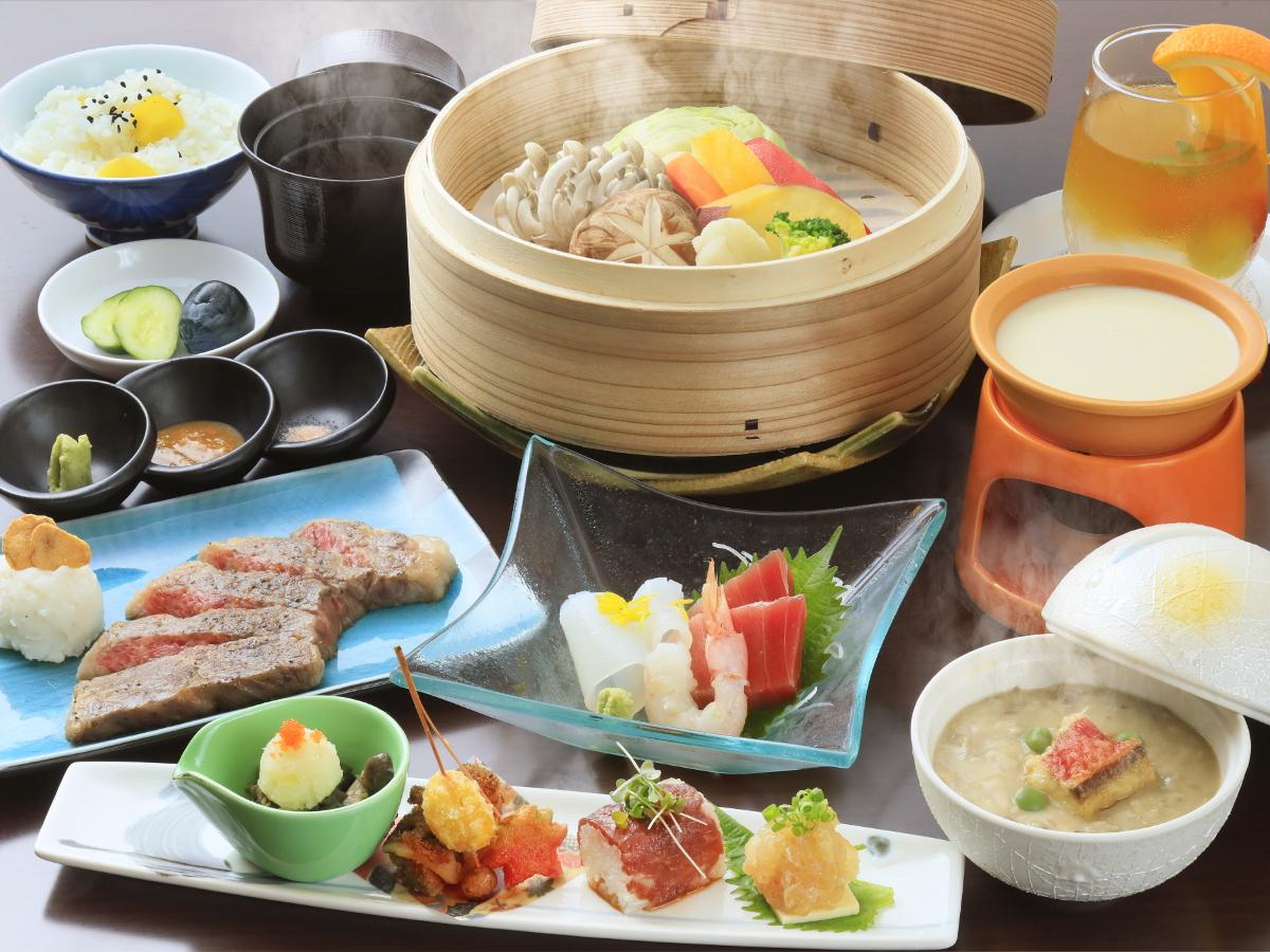 【リニューアルオープン2周年記念】金賞受賞酒と福島牛を味わう特別プラン<★基本創作料理>