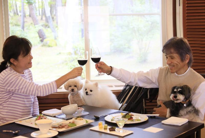 【ステイウィズドッグ2021準優勝】愛犬用ディナー付でわんちゃんと楽しむ蓼科旅<風コース★2食付>