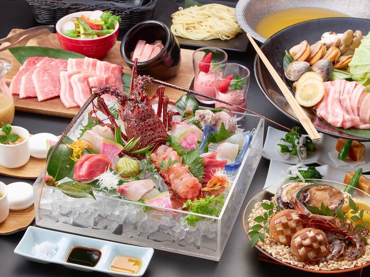 【ワンランクUP・グリル】旬の豪華食材を味わう！テラスダイナー特選コース