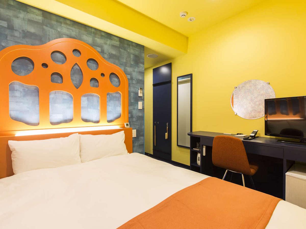 【スタンダード／食事無し】フロアごとに異なる世界の都市をイメージしたデザイン♪スタンダードプラン